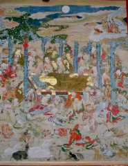 涅槃図（東善寺）＊クリックすると大きくなります